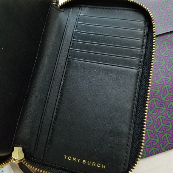 Tory Burch Marion Embossed Zip Wallet Wri… - Picture 4 of 8